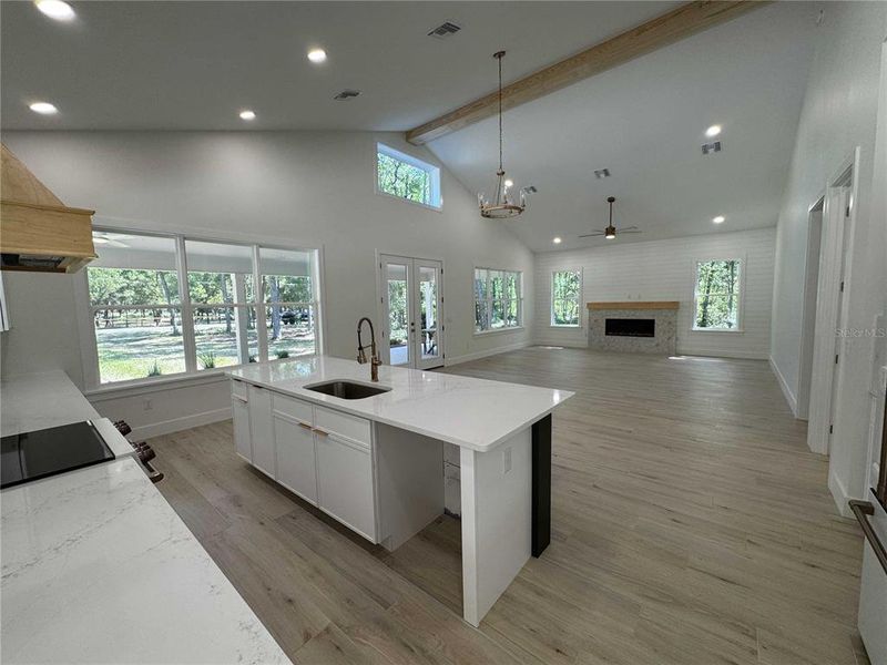 Furnished interior view inside a new home in , Dunnellon (Image 6).