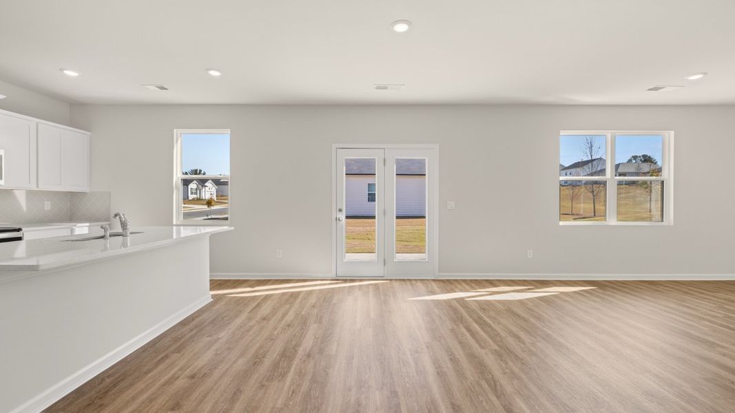 Representative unfurnished interior of a home built from the Galen by D.R. Horton in Teamon Pointe, Griffin (Image 22). Representative unfurnished interior of a home built from the Galen by D.R. Horton in Teamon Pointe, Griffin (Image 22).