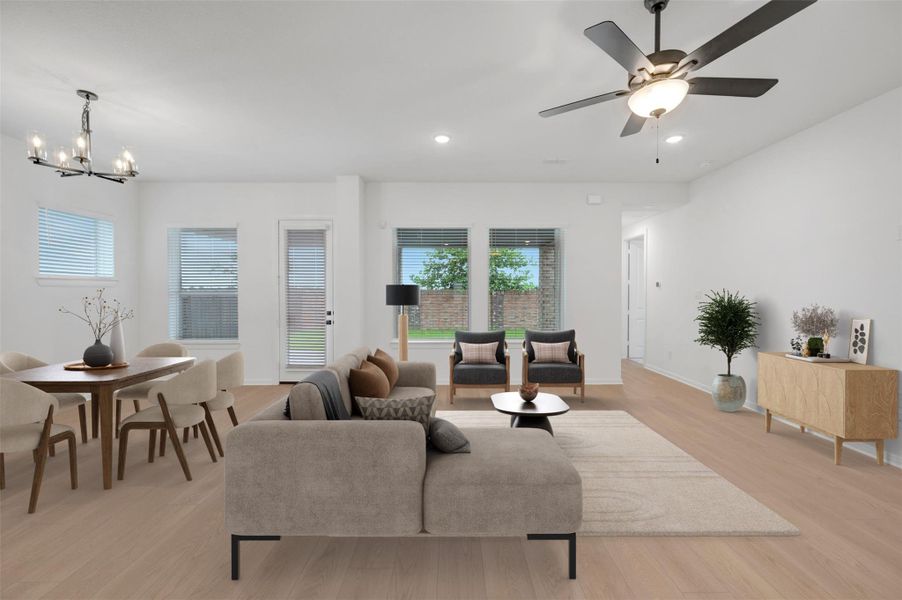 REPRESENTATIVE PHOTO – Virtually staged to give you the visual you need to see furniture placement and how the home can live.