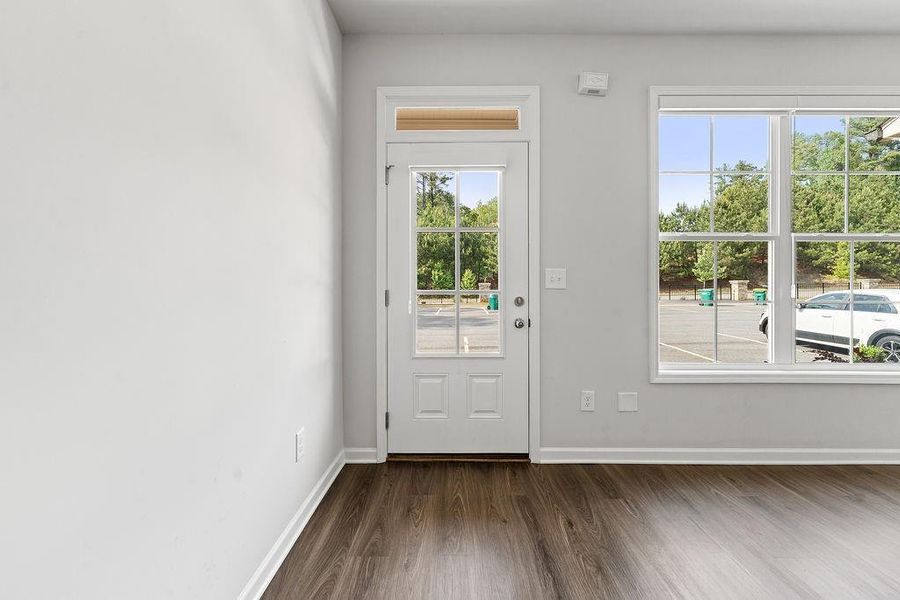 Spacious, unfurnished interior of a new home in , Lawrenceville (Image 12).