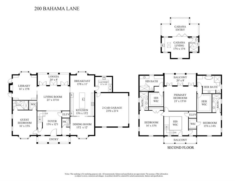2D floor plan layout of this home in , Palm Beach, FL (Image 4).