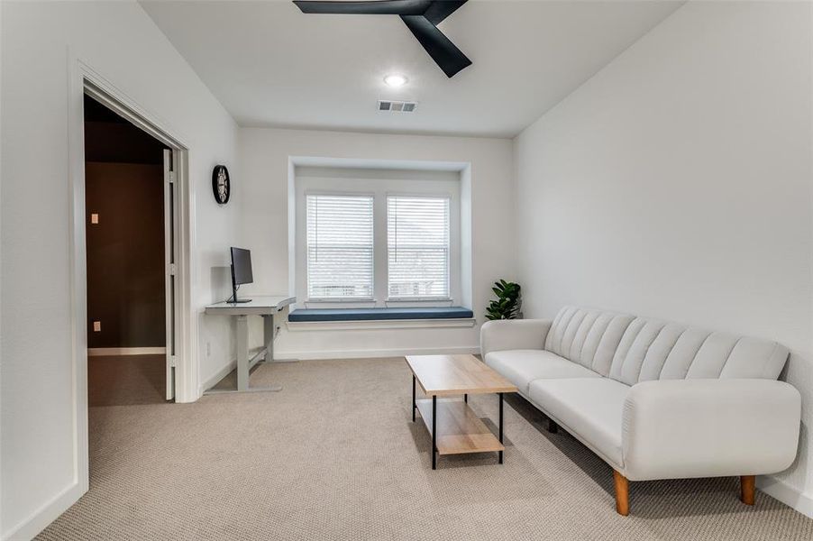 Upstairs living room