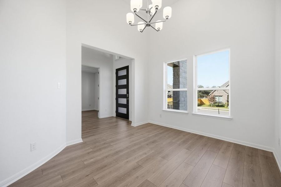 Spacious, unfurnished interior of a new home in Parkside on the River 60s, Georgetown (Image 22).