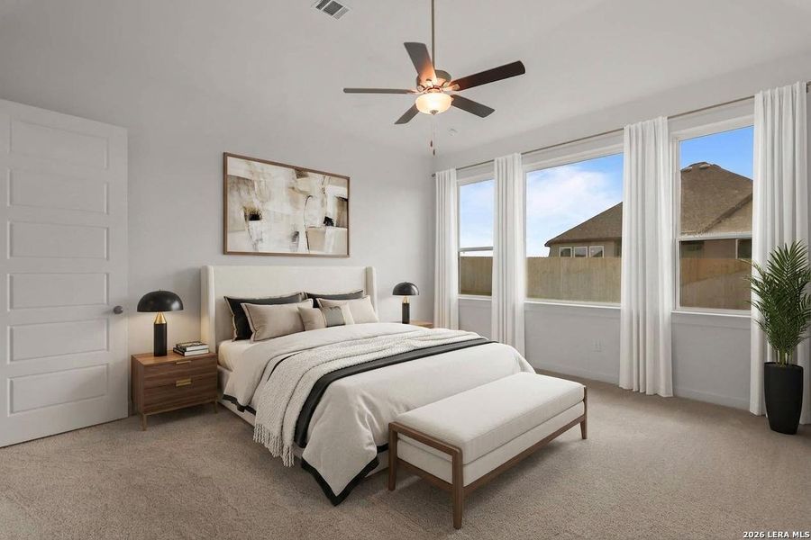 Furnished interior view inside a new home in Megan's Landing, Castroville (Image 7).