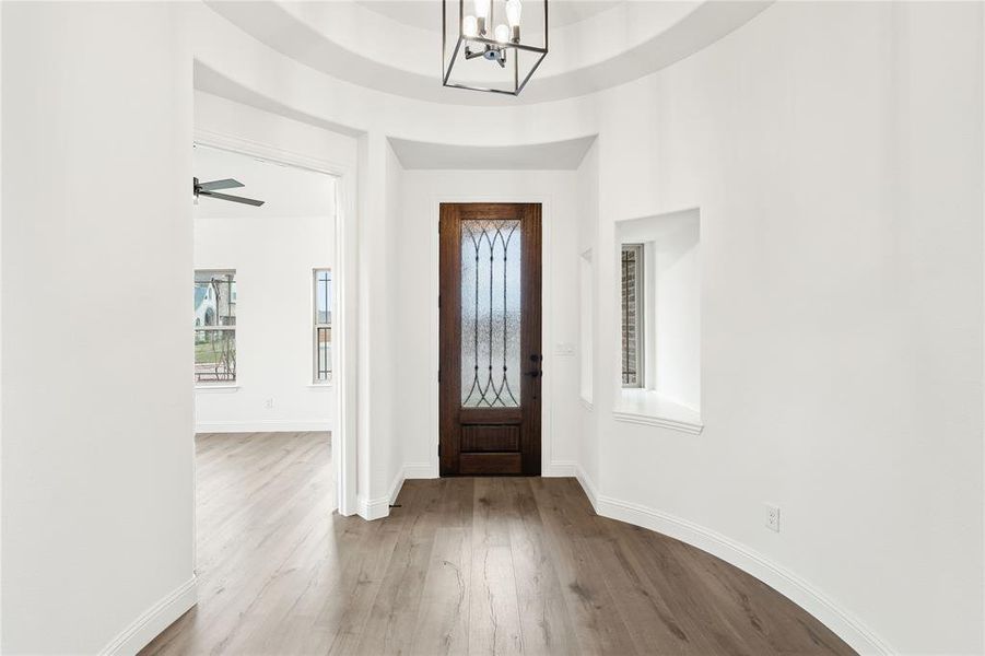 Spacious, unfurnished interior of a new home in Stone River Glen 60s, Royse City (Image 16).