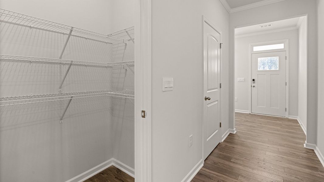 Representative unfurnished interior of a home built from the BELFORT by D.R. Horton in Falcon Landing, Gainesville (Image 12).