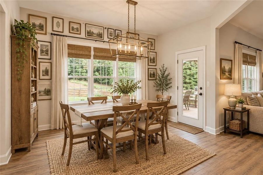 Furnished interior view inside a new home in , Athens (Image 43).