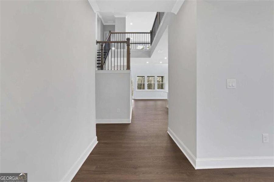 Spacious, unfurnished interior of a new home in The Paddocks at Doc Hughes, Buford (Image 22).