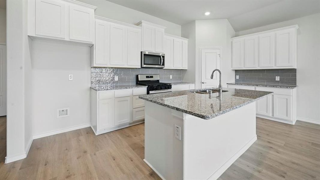 Furnished interior view inside a new home in Silverado, Aubrey (Image 6).