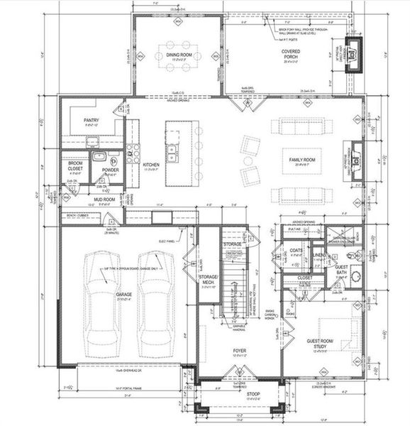 2D floor plan layout of this home in , Atlanta, GA (Image 2).