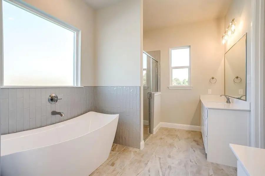 Furnished interior view inside a new home in , Weatherford (Image 5).