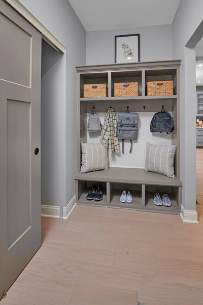 Representative furnished interior of a home built from the Clay by Fischer Homes in Veranda Manor, Canton (Image 41).