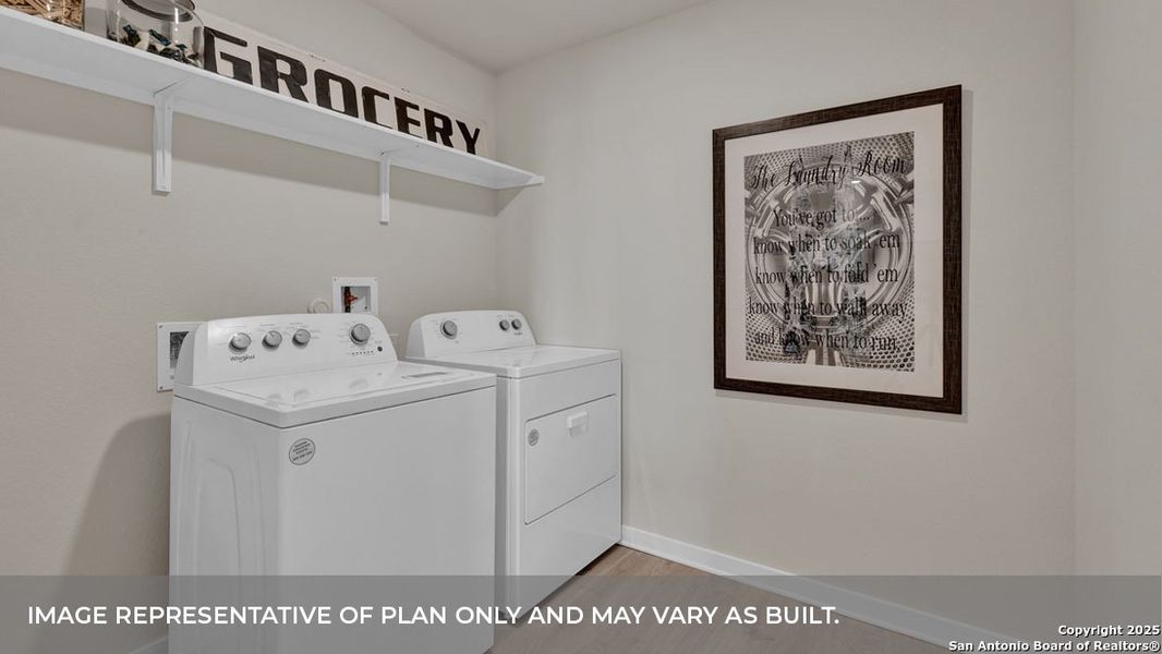 Furnished interior view inside a new home in Hartland Ranch, Lockhart (Image 25).