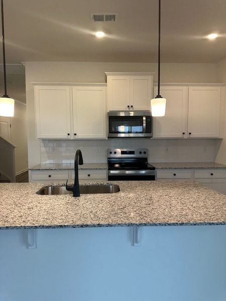 Close-up of interior finishes inside a home in Providence Station at Trolley Run, Aiken (Image 15).