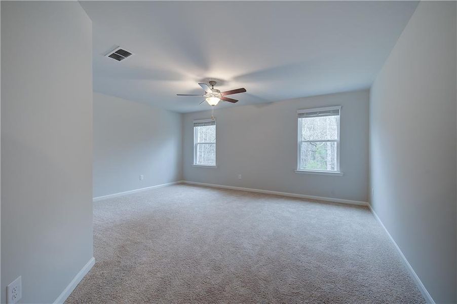 Spacious, unfurnished interior of a new home in Cooper Park, McDonough (Image 29).