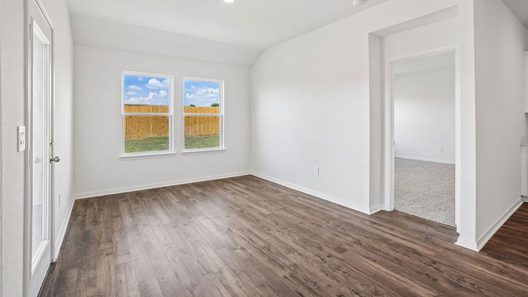 Spacious, unfurnished interior of a new home in Prairie Lakes, Buda (Image 44).