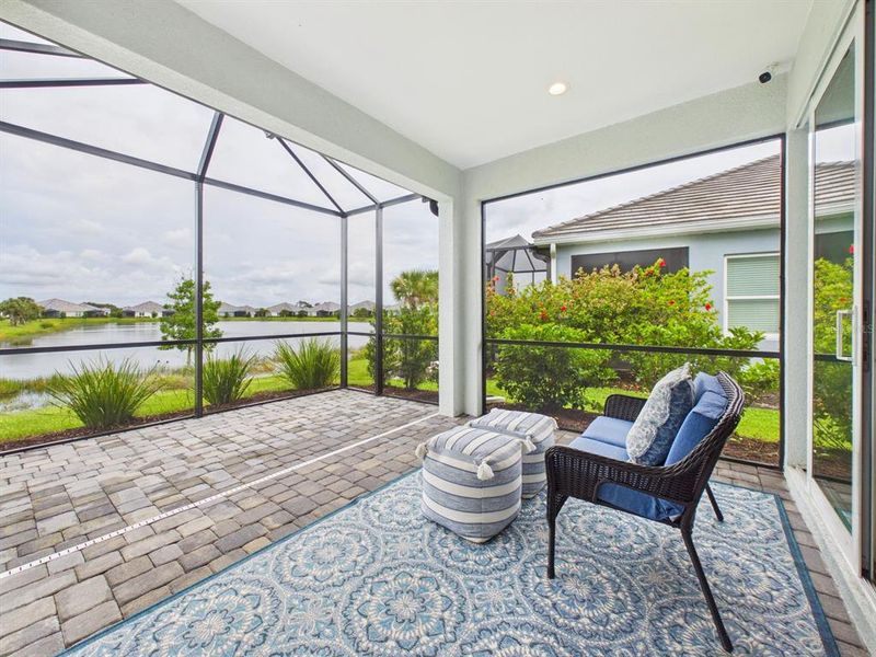 Exterior details and patio area of a home in , Sarasota (Image 39). Exterior details and patio area of a home in , Sarasota (Image 39).