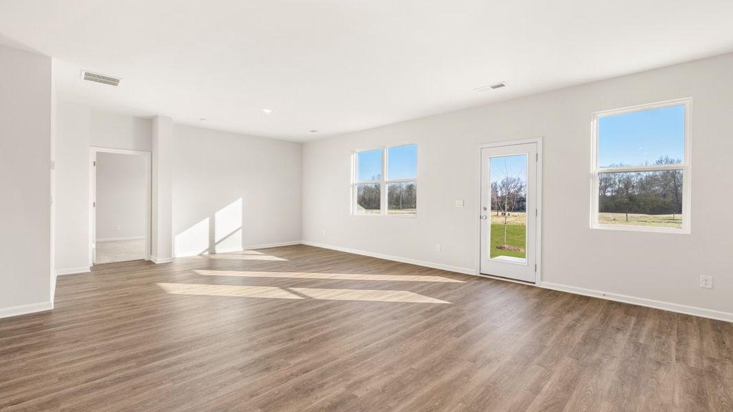 Spacious, unfurnished interior of a new home in The Preserve at Agricultural Village, Perry (Image 13).