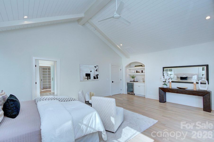 Furnished interior view inside a new home in , Charlotte (Image 30).