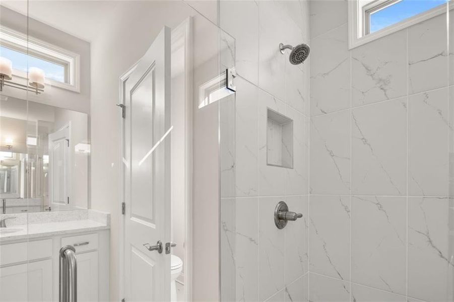 Close-up of interior finishes inside a home in Soleil Summit Chase, Snellville (Image 21).