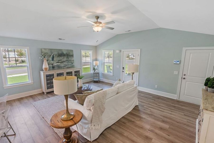 Furnished interior view inside a new home in Osprey Landing, Southport (Image 10).