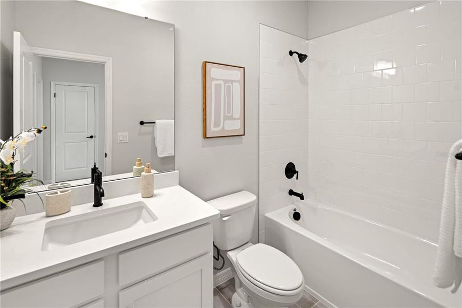 Furnished interior view inside a new home in , Orlando (Image 8). Furnished interior view inside a new home in , Orlando (Image 8).