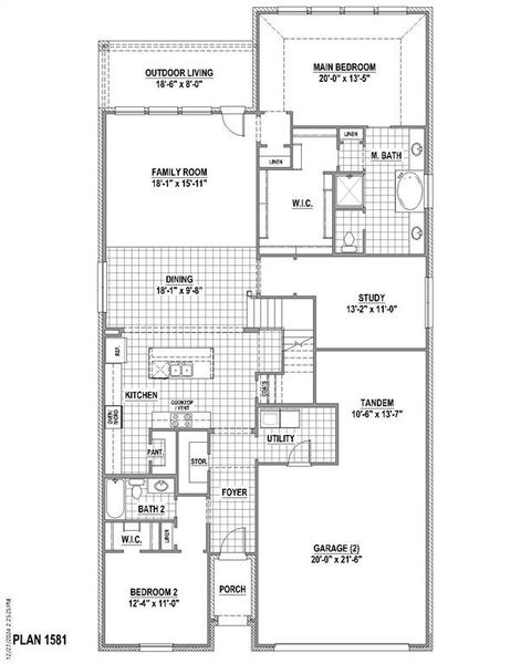 1st Level Floor Plan 1st Level Floor Plan