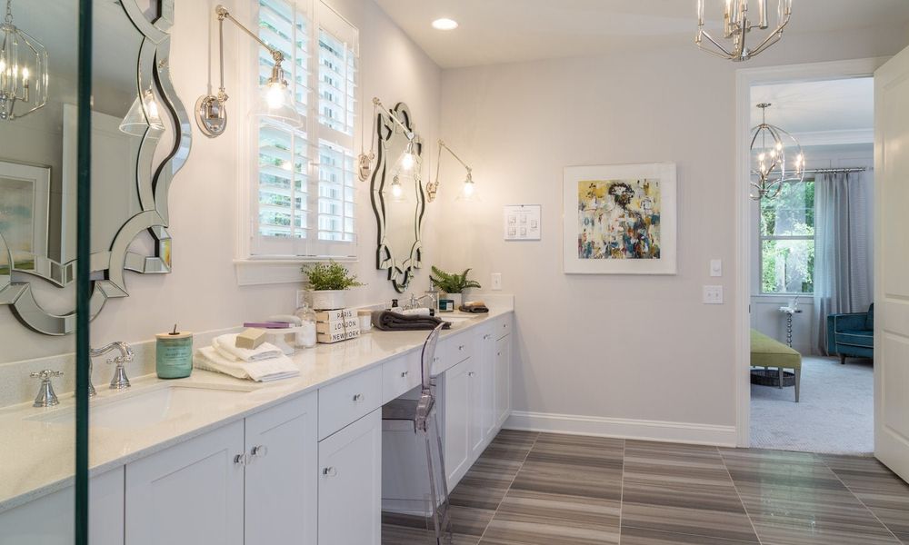 Representative furnished interior of a home built from the Santa Fe Ranch by Classica Homes in Arden Mill, Fort Mill (Image 16).