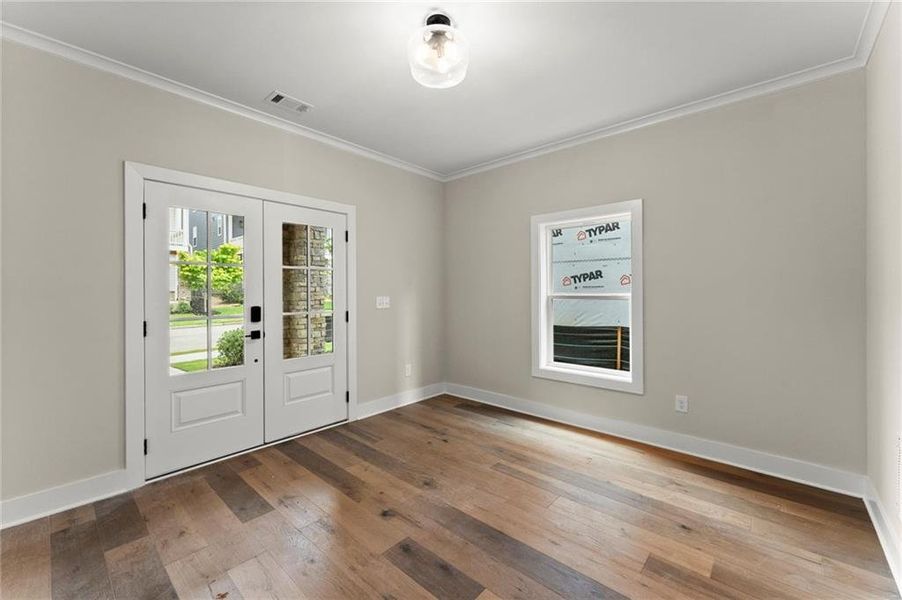 Spacious, unfurnished interior of a new home in West Town, Atlanta (Image 37).