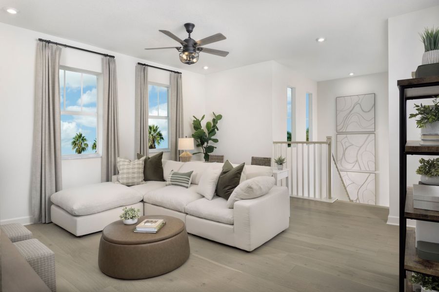 Representative furnished interior of a home built from the Canopy by Mattamy Homes in Tradition, Port St. Lucie (Image 12). Representative furnished interior of a home built from the Canopy by Mattamy Homes in Tradition, Port St. Lucie (Image 12).