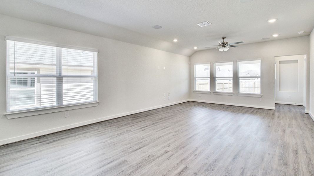 Representative furnished interior of a home built from the Paramount by Brightland Homes in Cielo, Conroe (Image 6).