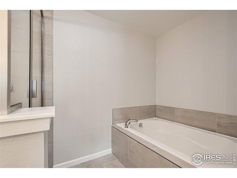 Shower + Relaxing Soaker Tub