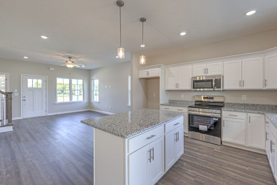 Furnished interior view inside a new home in Collin's Place, Decherd (Image 9).