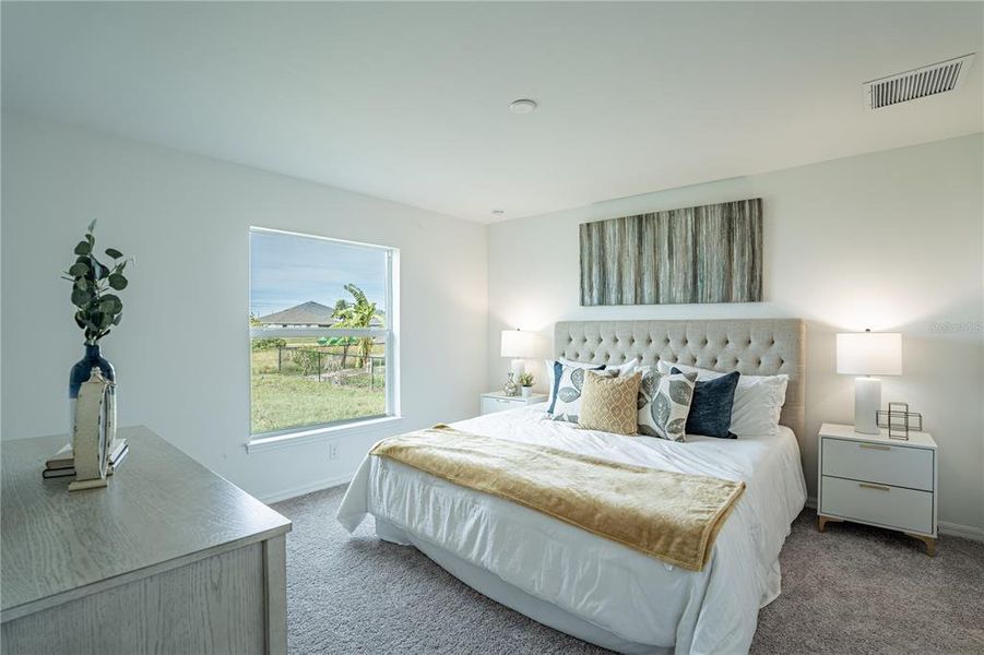 Furnished interior view inside a new home in , Punta Gorda (Image 8). Furnished interior view inside a new home in , Punta Gorda (Image 8).