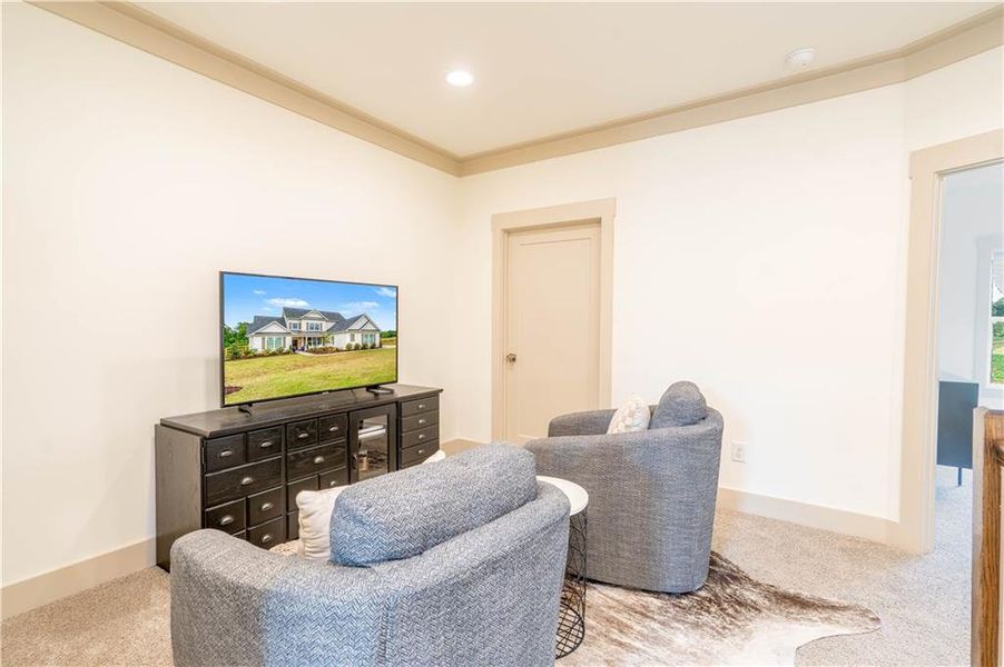 Furnished interior view inside a new home in , Cumming (Image 34).