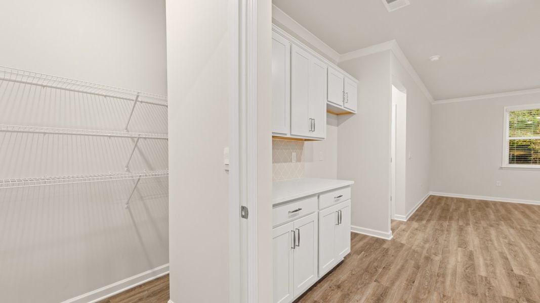 Representative unfurnished interior of a home built from the GROVER Express by D.R. Horton in Kingston Ranch at Lake Oconee, Buckhead (Image 20). Representative unfurnished interior of a home built from the GROVER Express by D.R. Horton in Kingston Ranch at Lake Oconee, Buckhead (Image 20).