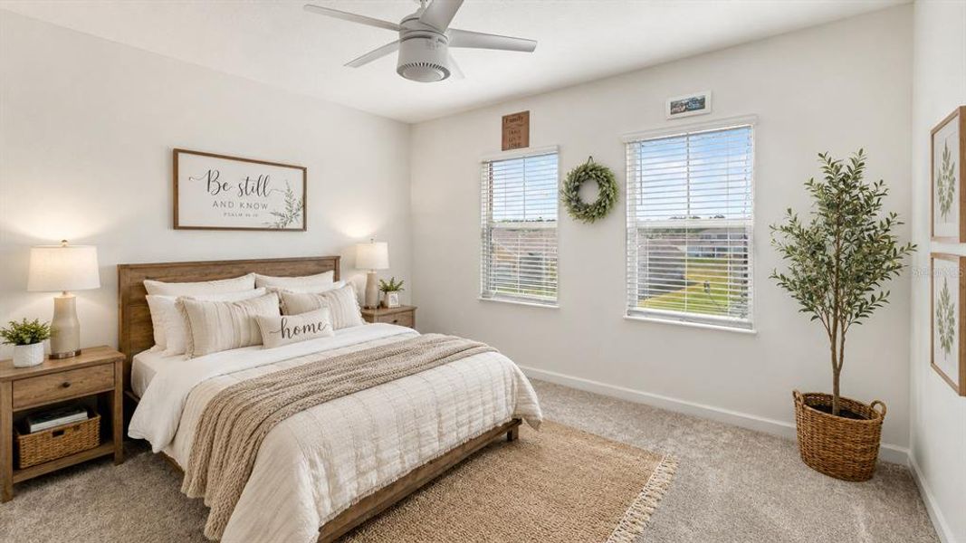 Furnished interior view inside a new home in , Davenport (Image 7).