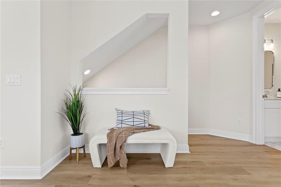 Furnished interior view inside a new home in , Tampa (Image 10).