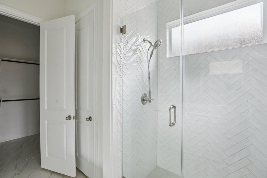 Close-up of interior finishes inside a home in Persimmon, Buda (Image 9).