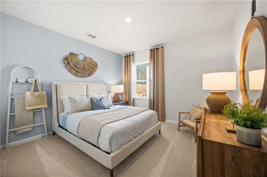Furnished interior view inside a new home in Avery Ridge, Gainesville (Image 9).