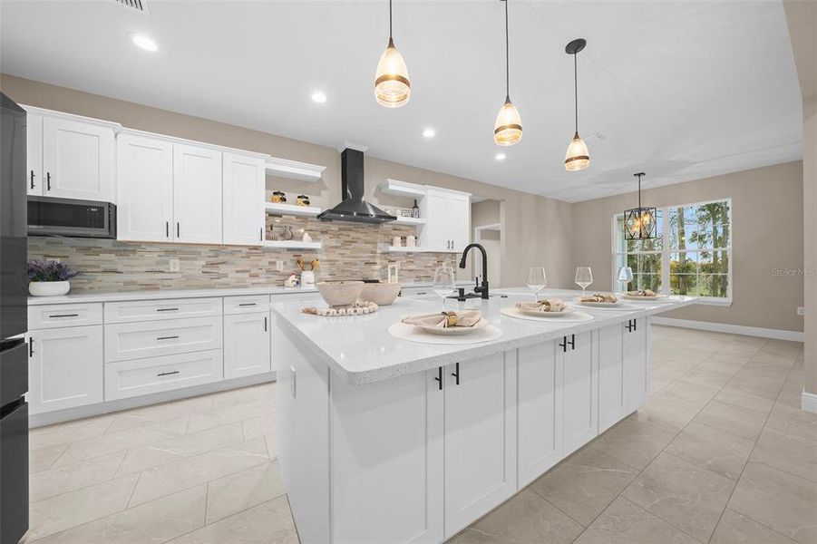 Furnished interior view inside a new home in , Ocala (Image 17).