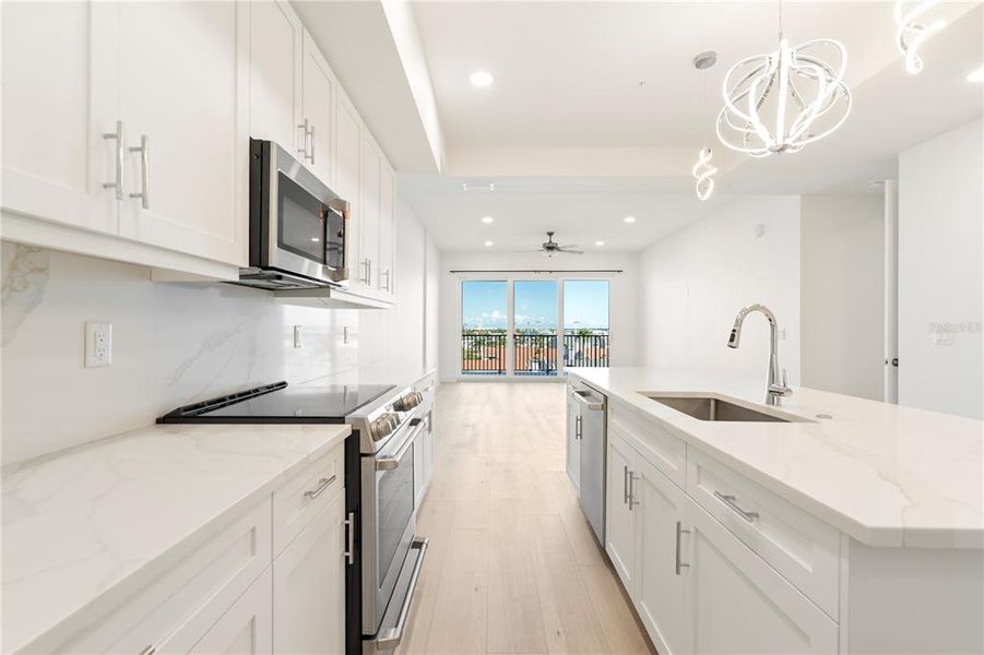 Furnished interior view inside a new home in , Madeira Beach (Image 12).