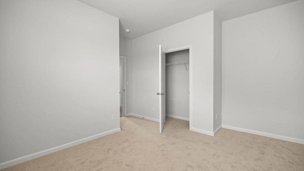 Representative unfurnished interior of a home built from the Denton by D.R. Horton in Chukker Creek Landing, Aiken (Image 22).