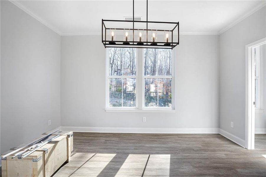Spacious, unfurnished interior of a new home in Waverly at Buice Lake, Acworth (Image 18).
