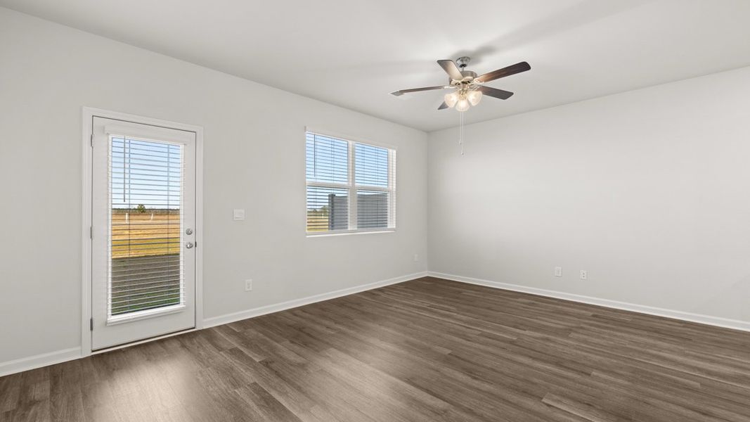 Spacious, unfurnished interior of a new home in Weatherstone, Grovetown (Image 14). Spacious, unfurnished interior of a new home in Weatherstone, Grovetown (Image 14).