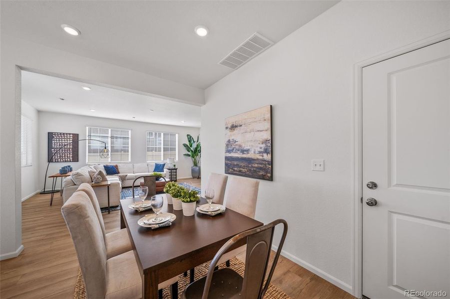 Furnished interior view inside a new home in , Aurora (Image 7).