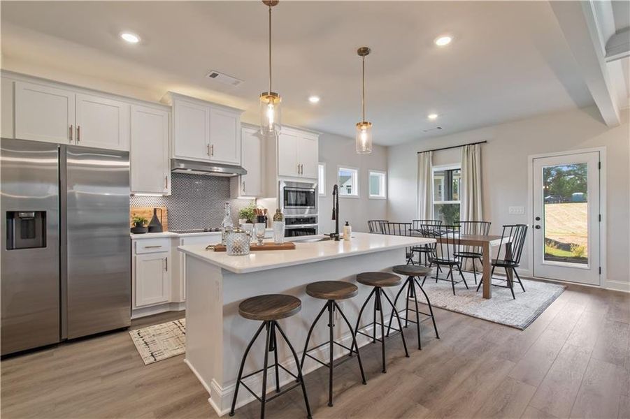 Furnished interior view inside a new home in Kentmere, Auburn (Image 30). Furnished interior view inside a new home in Kentmere, Auburn (Image 30).