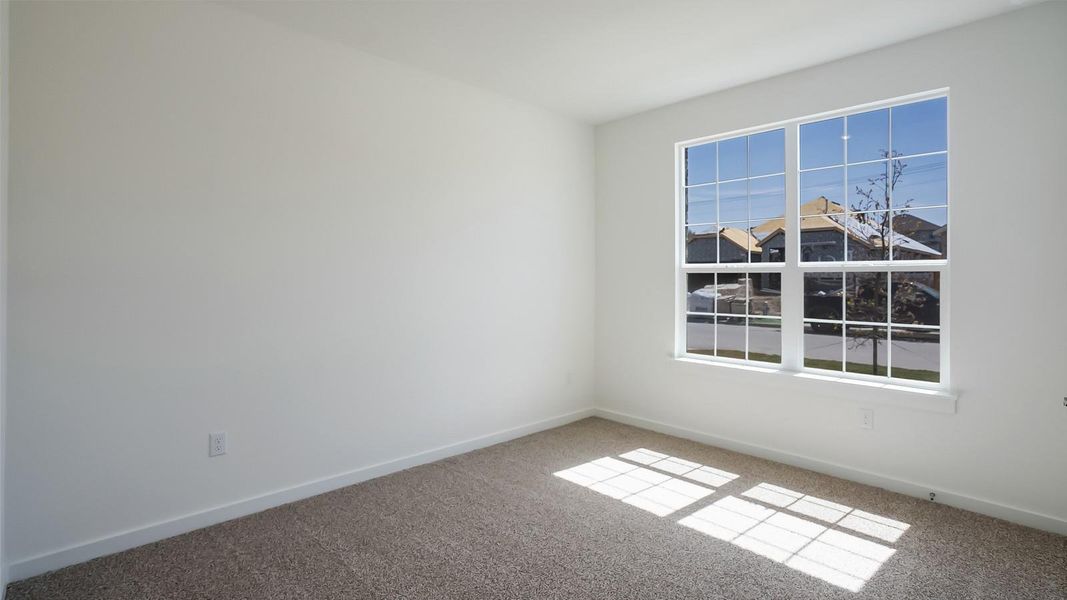 Spacious, unfurnished interior of a new home in Rosenbusch Ranch, Leander (Image 15). Spacious, unfurnished interior of a new home in Rosenbusch Ranch, Leander (Image 15).