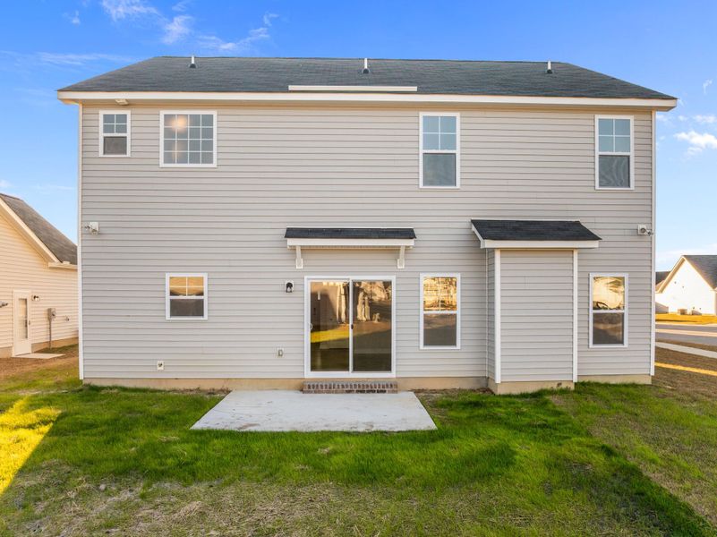 Exterior details and patio area of a home in Arbor Hills South, Greenville (Image 25). Exterior details and patio area of a home in Arbor Hills South, Greenville (Image 25).