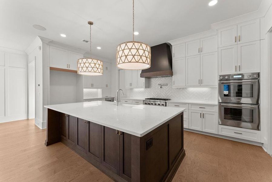Furnished interior view inside a new home in The Cottages at Keeler Woods, Marietta (Image 10).